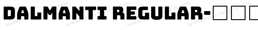 DALMANTI Regular字体转换